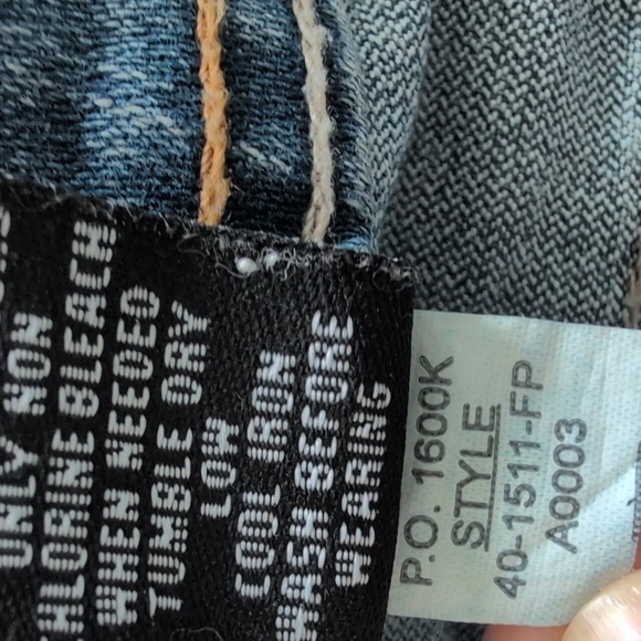 Vintage Y2K KIKIT Jeans by Maurice Sasson Size 14 - Picture 5 of 8